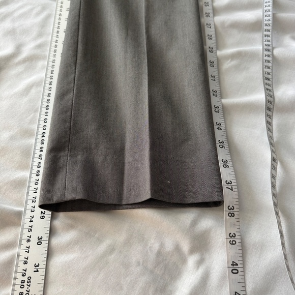 Banana Republic Men's Slim Fit Herringbone Cotton Casual Dress Pant Gray‎ 32x30 - Picture 11 of 13